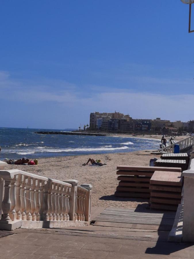 Moderno Apartamento Familiar Junto Al Mar - Conejito Apartment Torrevieja Bagian luar foto