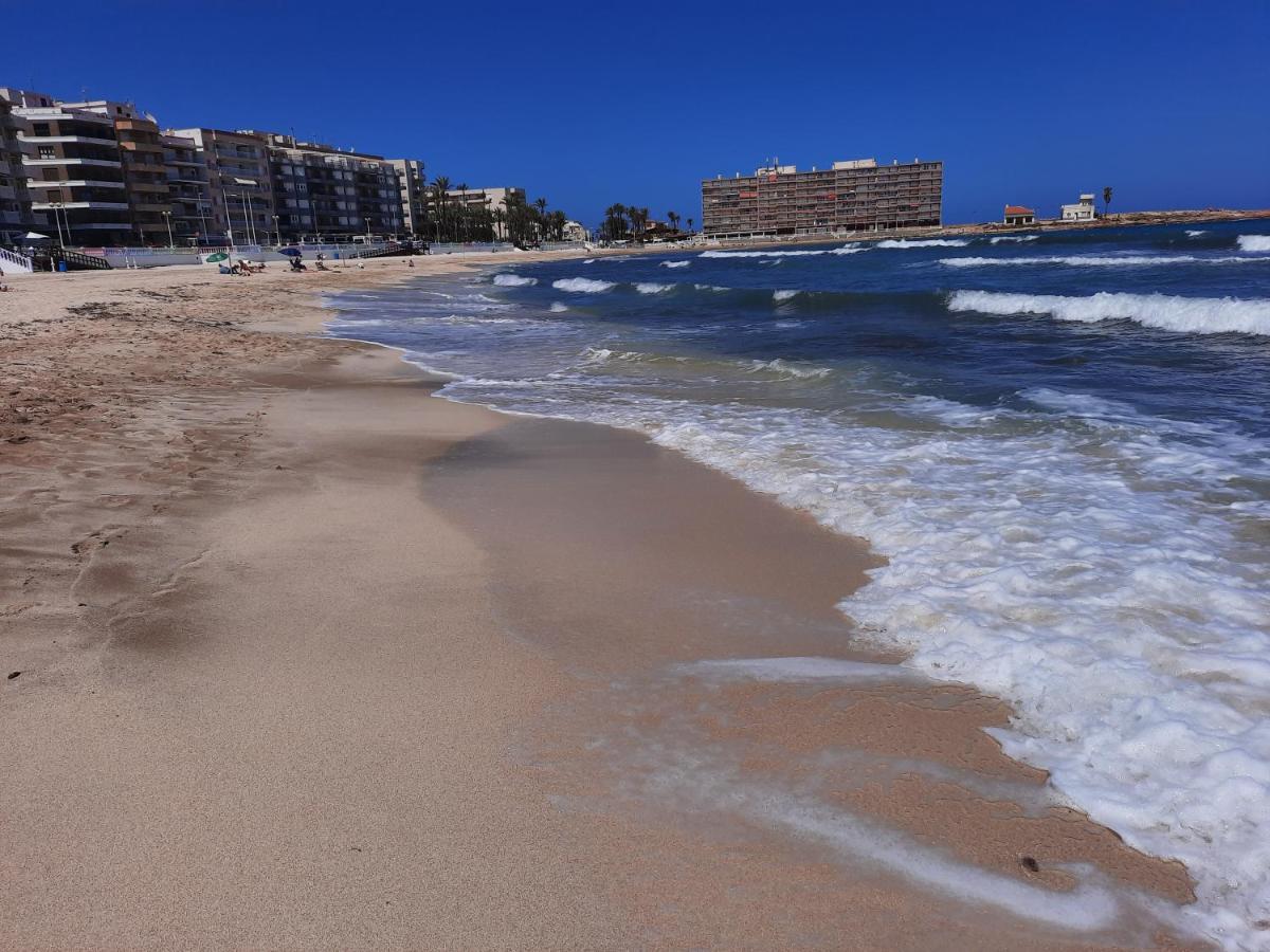 Moderno Apartamento Familiar Junto Al Mar - Conejito Apartment Torrevieja Bagian luar foto